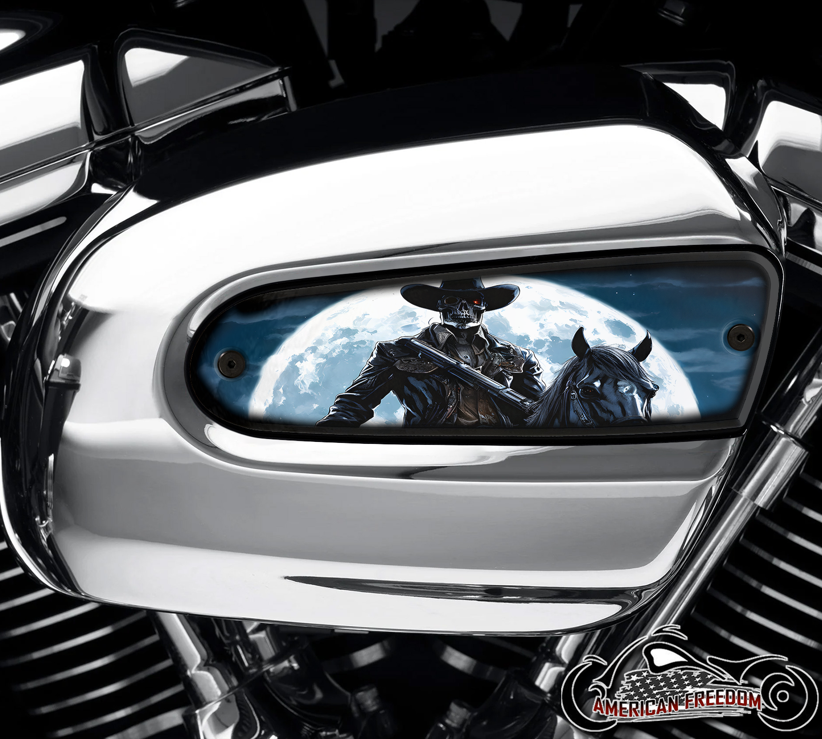 Harley Davidson Wedge Air Cleaner Insert - Undead Rider